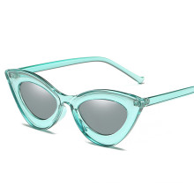Small Vintage Sunglasses Women Cat Eye Luxury Brand Designer Sun Glasses Triangular Cateye Black Ladies Shades